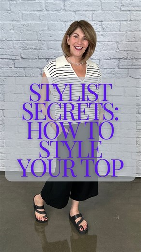 26K views · 51 reactions | STOP Pulling your tops all the way down...