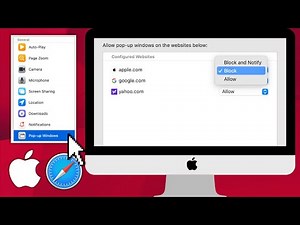 How to Block or Allow Pop-Ups on Safari for MacBook/iMac | Turn Off/On Pop Up Blocker! - 2026