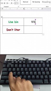 Draw Symbols for Use Bins and Don’t Litter in MS Word Using One Shortcut #pctips #mswordtricks