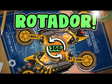 NUEVO VEHÍCULO ROTADOR | MOTOR AL MÁXIMO - Hill Climb Racing 2 - HCR2