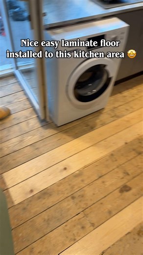 Easy Laminate Floor Installation in the Kitchen