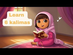 Islamic Kalimas in Arabic | learn Six Kalimas with English translation by Fatima sakeena 2026