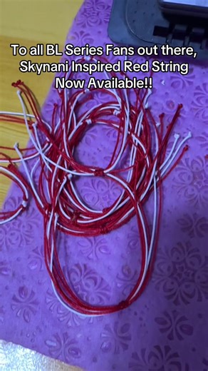 Skynani Inspired Red String Bracelet for BL Series Fans