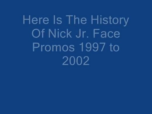 All Nick Jr Face Promos