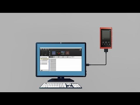 「Music Center for PC」 Switching the file transfer mode