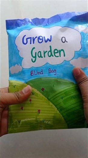 Grow a Garden Blind Bag 🌱 | ASMR #shorts #blindbag #growagarden #asmr #paperblindbag #viralshorts