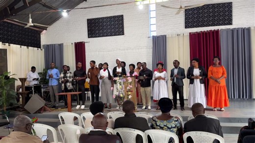 The Visionary Marriage Conference in Rwanda today was especially blessed. This choir helped us worship Jesus! | Visionary Family Ministries