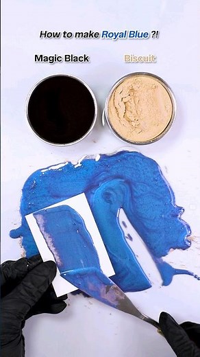 How to make Royal Blue?!..Satisfying Color mixing🎨 #colormixing #satisfying #asmr