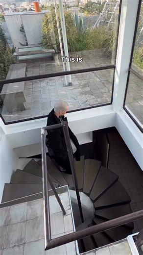 Archisearch on Instagram: "The Architect’s House 👉 What happens when an architect designs their own home? This is Le Corbusier’s apartment-studio in Paris; the top floors of Immeuble Molitor in the 16th arrondissement. Built in 1934, it was the first all-glass residential building ever made and is now a UNESCO World Heritage Site that you can visit by appointment through Fondation Le Corbusier. The space occupies the top two floors and was conceived as a hybrid of living quarters and working st