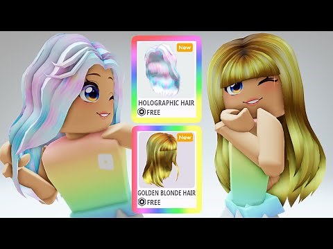GET THESE 2 FREE HAIR NOW 😲😍 HOLOGRAPHIC & GOLDEN BLONDE