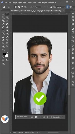 Photoshop Beta 2025 Tips - Converting Photo into Oil Painting #vipulgraphics