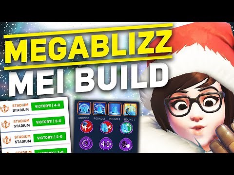 All-Star Mei Build that takes ZERO aim [Overwatch 2 Stadium]