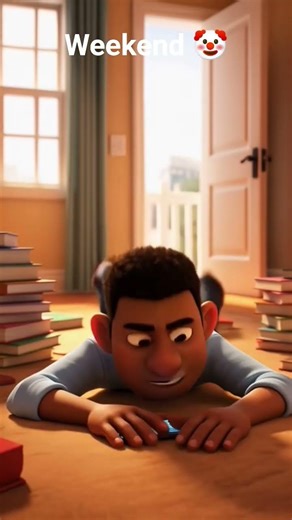 Me making plans for the weekend... 🤡📚 #shorts