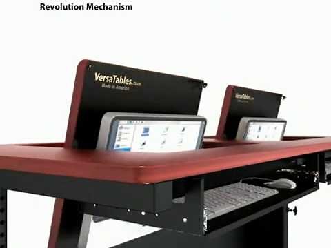 The Revolution Table - Hidden Monitor Classroom Desk