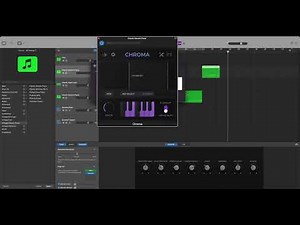 My first Vital plugin on GarageBand! (with Chroma)