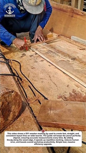 This Simple Wood Marking Jig Saves HOURS of Cutting Time!