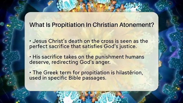 What Is Propitiation In Christian Atonement? - Explaining Bible Verses