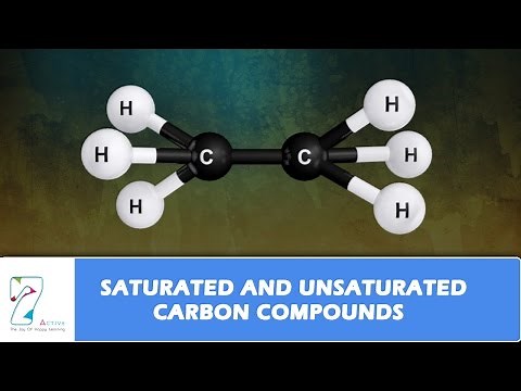 SATURATED AND UNSATURATED CARBON COMPOUNDS