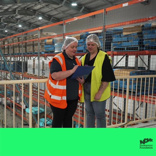 Hi, I’m Tiarnie, an Employment Coach at Endeavour Foundation’s Wacol work site. Every day, I support Janaya and Katie, and many other clients, to grow their skills, gain confidence and find joy in their work. Seeing their independence grow is what makes my job so special. This Christmas, your gift helps make that possible. You are not just making a donation: you are standing behind someone as they write the next chapter in their life. That’s a gift you can’t wrap! Please support our Christmas Ap