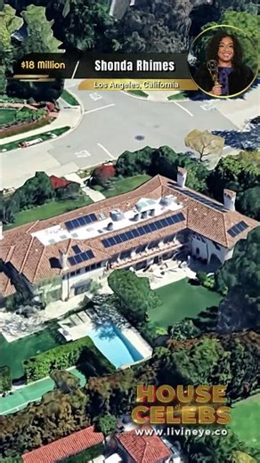 🎬 Shonda Rhimes’ Los Angeles Estate – $18 Million California Mansion 🌴✨