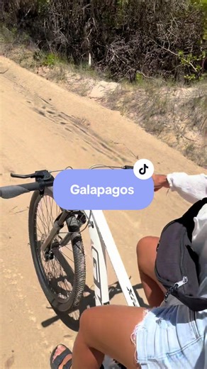 Wycieczka rowerowa na Galapagos: żółwie i upał