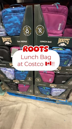 Costco Finds Canada on Instagram: "@roots Lunch Bags are finally back @costco_canada 🏃‍♀️🏃‍♀️ Finally!! You guys love these bags and for good reason! Price $19.99 📍Barrie #Costco #CostcoFindsCanada #CostcoFinds #costcohaul #costcocanada #deals #roots #lunchbags #backtoschool"