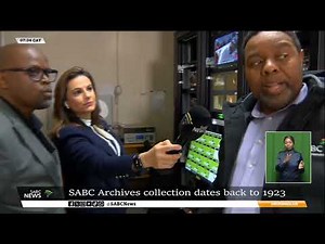 75 Years of SABC News | SABC archive system dates back to 1923