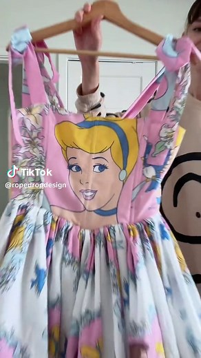 how STUNNING are these vintage cindy sheets 😭 today is the last day the custom order form will be open if youd like a custom piece for yourself! 🩵 #disneyprincess #vintagedisney #bedsheets #upcycling #disneylandfashion #upcycledfashion Disney princess Cinderella Upcycling Disneyland fashion Upcycled fashion Bedsheet dress
