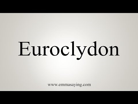 How To Say Euroclydon