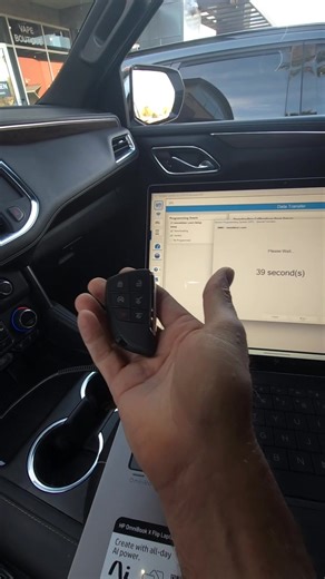 Programming a proximity key for a 2023 Chevy Suburban using GM SPS software. #locksmith #keyprogramming | Pennington Locksmith
