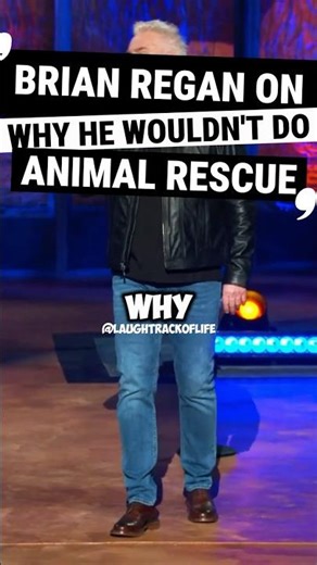 Brian Regan On Why He Wouldn't Do Animal Rescue... #brianregan #standup #jokes #comedy #funny #joke
