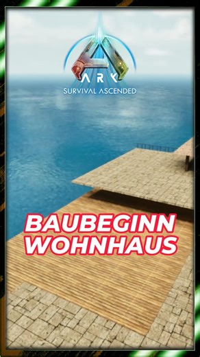 Endlich ein ZUHAUSE! 🏠 Meeres-Base Ausbau | ARK Ascended #Shorts