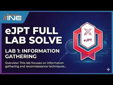 INE | eJPT | Information Gathering CTF 1