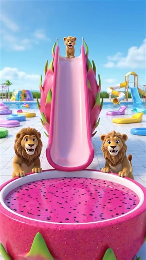 I J K L Iguana Jaguar Kangaroo Lion Carrot Lemon Grape Dragon Fruit Slide Splash Fun 🦁🍋