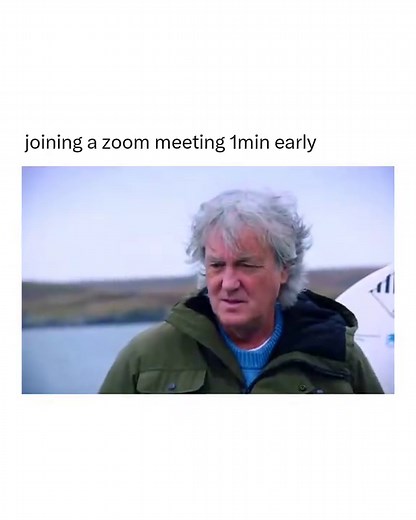 Joining a Zoom Meeting 1 Minute Early - Meme