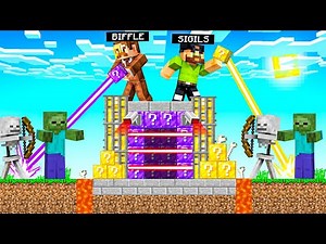 Lucky Block Tower Defense in Minecraft