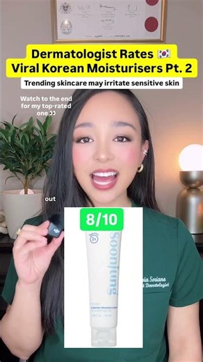 Dermatologist Rates K-Beauty Moisturisers | Best Creams for Eczema and Sensitive Skin