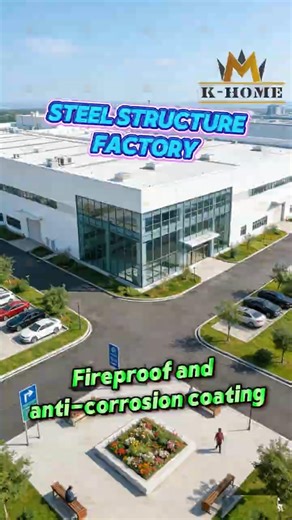 Why is fireproofing and corrosion protection necessary for steel structures?🤔#steelstructure