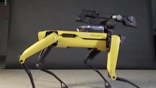 Four-legged robot joins the workforce