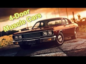 10 Best 4-Door American Muscle Cars Ever Made