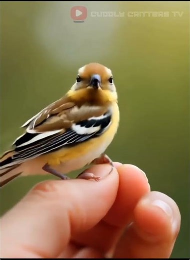 Cutest Bird Ever! Watch This Adorable Bird Melt Your Heart