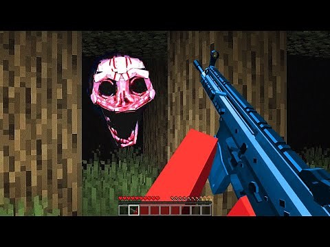 Adding Guns To Hunt Minecraft's SCARIEST Mods