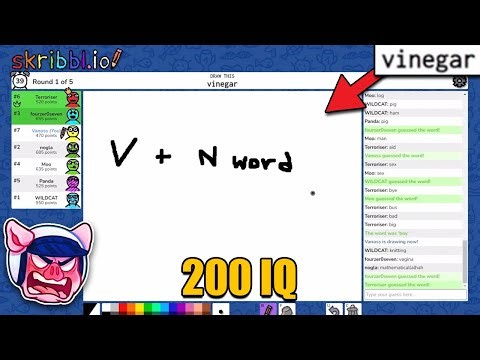 Vanoss Annoying Everyone with his 200IQ Drawings in Skribbl.io Part 3