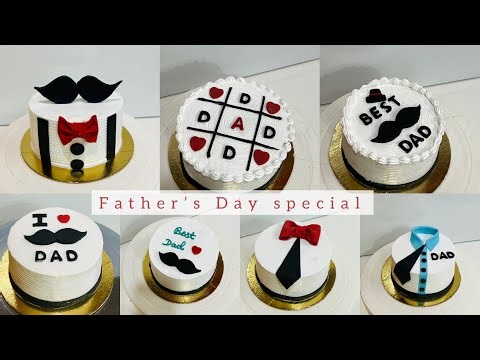 Top 7 Father’s Day Special Cake Decoration || Cake decorating Ideas ||