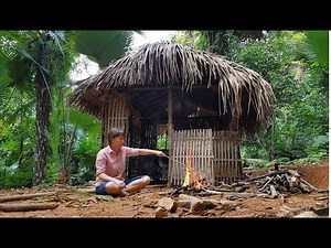 PrimitiveTechnology: Create fire from dried bamboo (Primitive-Life)