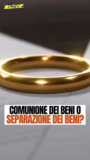 Comunione dei beni o separazione dei beni: cosa scegliere al matrimonio