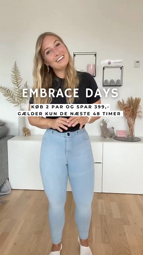 2.3K views | DAGENS DEAL til dig  EMBRACE days er i gang, og de næste 48 timer kan du spare 399kr, når du køber 2 par EMBRACE bukser! Gælder både på jeans og cargo bukser!  SHOP HER OG SPAR: https://www.shapeit.dk/collections/embrace | Shapeit.dk | Facebook