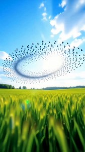 What are beautiful looking Flock of birds reels video #birdlife #birds #nature #reels | Shakti Chakraborty