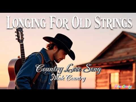 LONGING FOR OLD STRINGS (Male Vocal) | country love song | klasER country | official lyric video