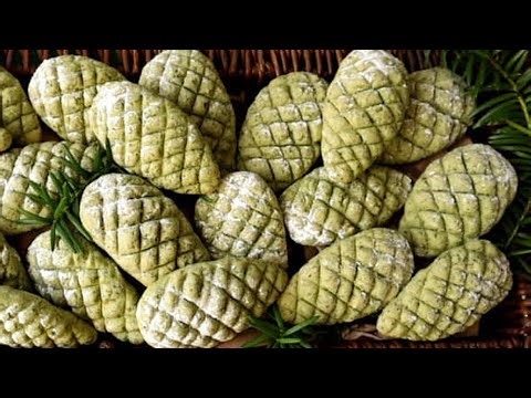 PINECONE COOKIES NO ARTIFICIAL COLORS 🌲🌲 VERY EASY 🌲🌲